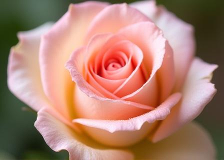 Rare heirloom rose variety close up